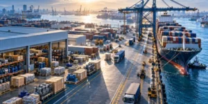 From Warehouse to Vessel